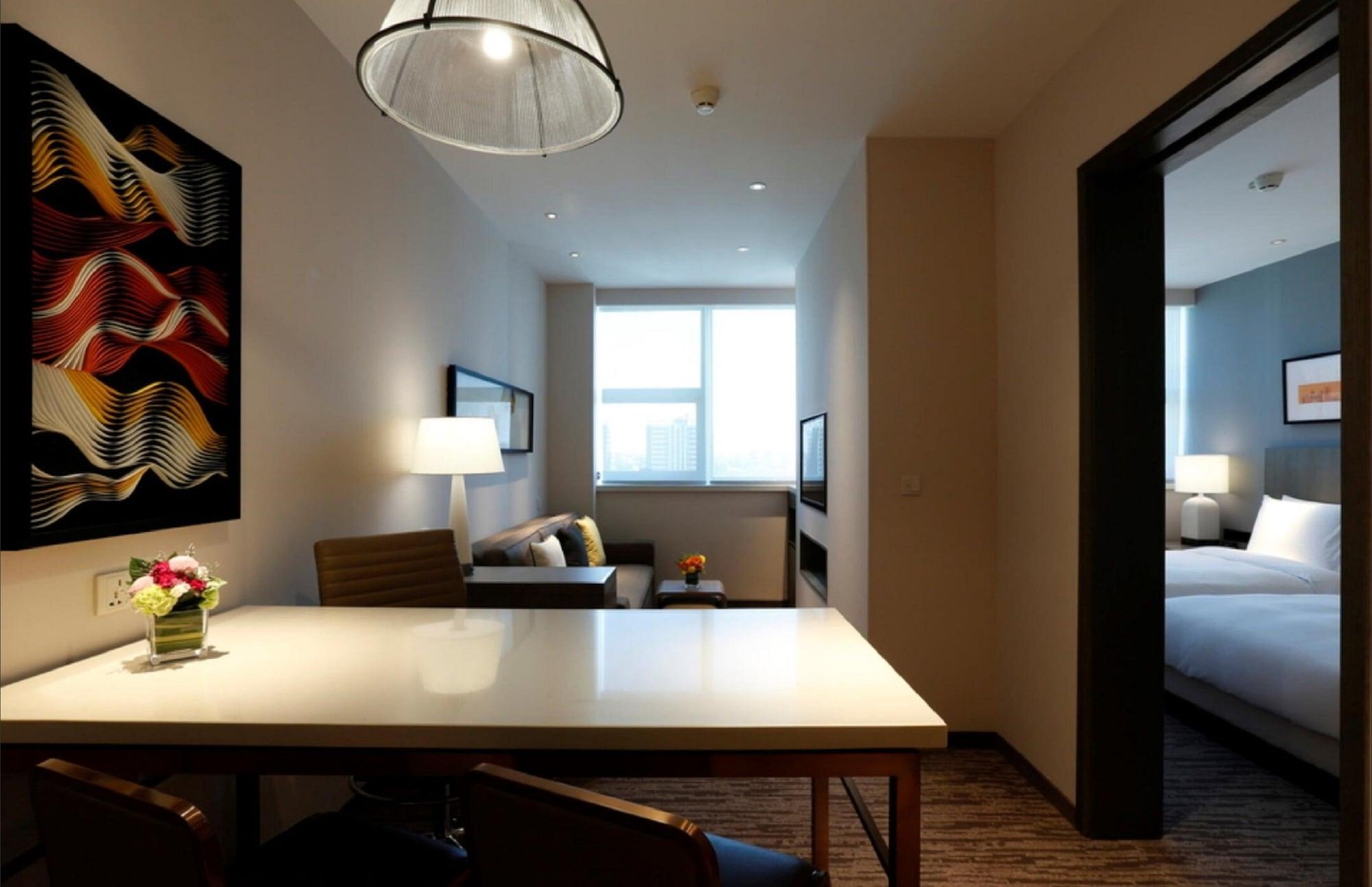 Hyatt House Yinchuan Yuecaicheng Hotel Exterior photo